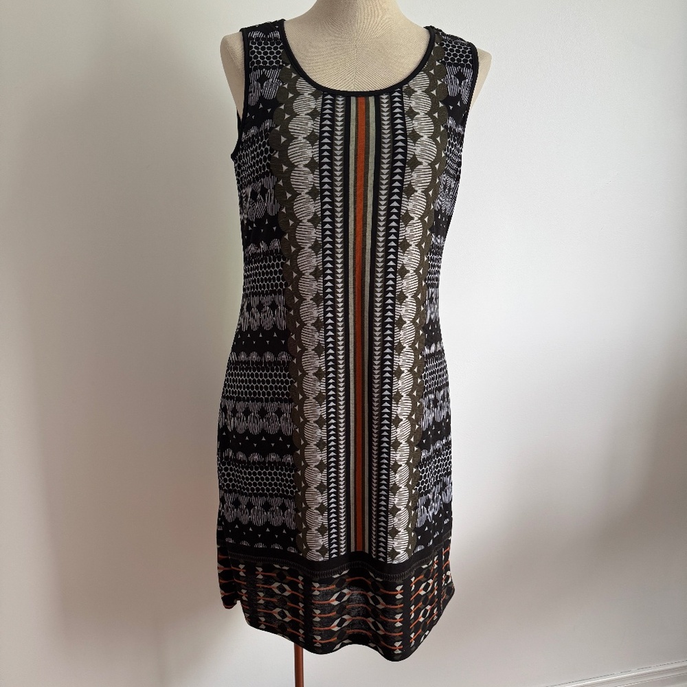 Black Sleeveless Midi Dress